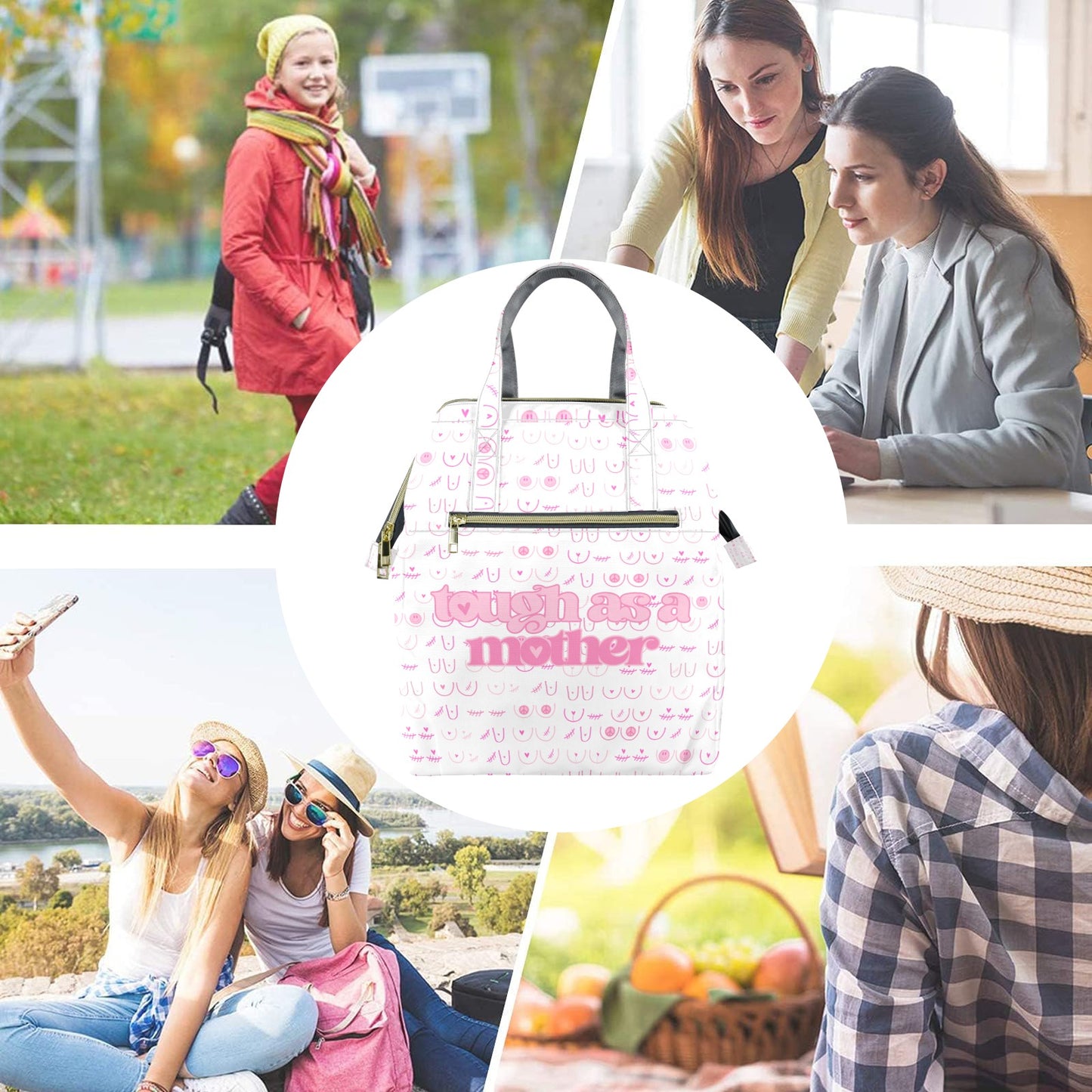 tough as a mother insulated bottle bag