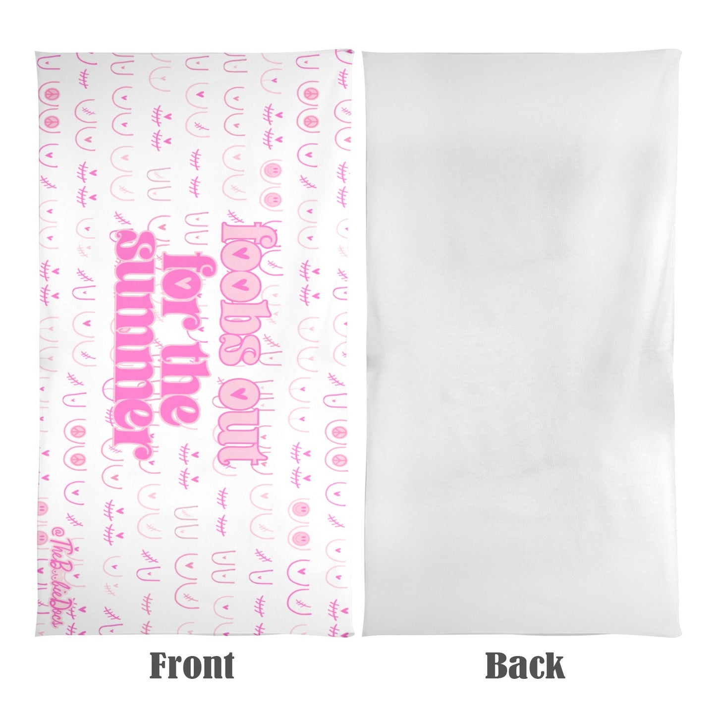 foobs out for the summer beach towel