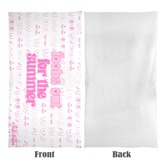 foobs out for the summer beach towel
