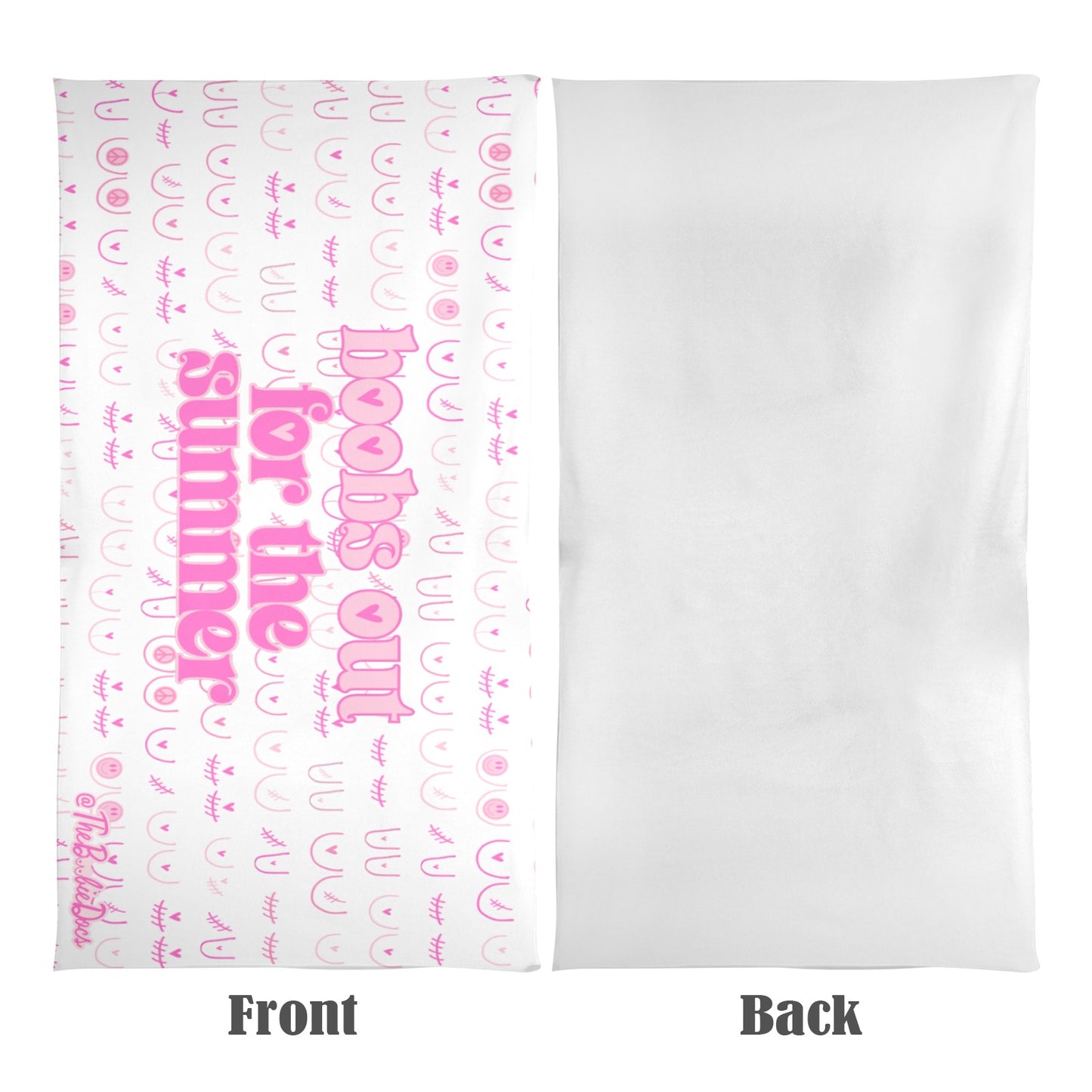 boobs out for the summer beach towel