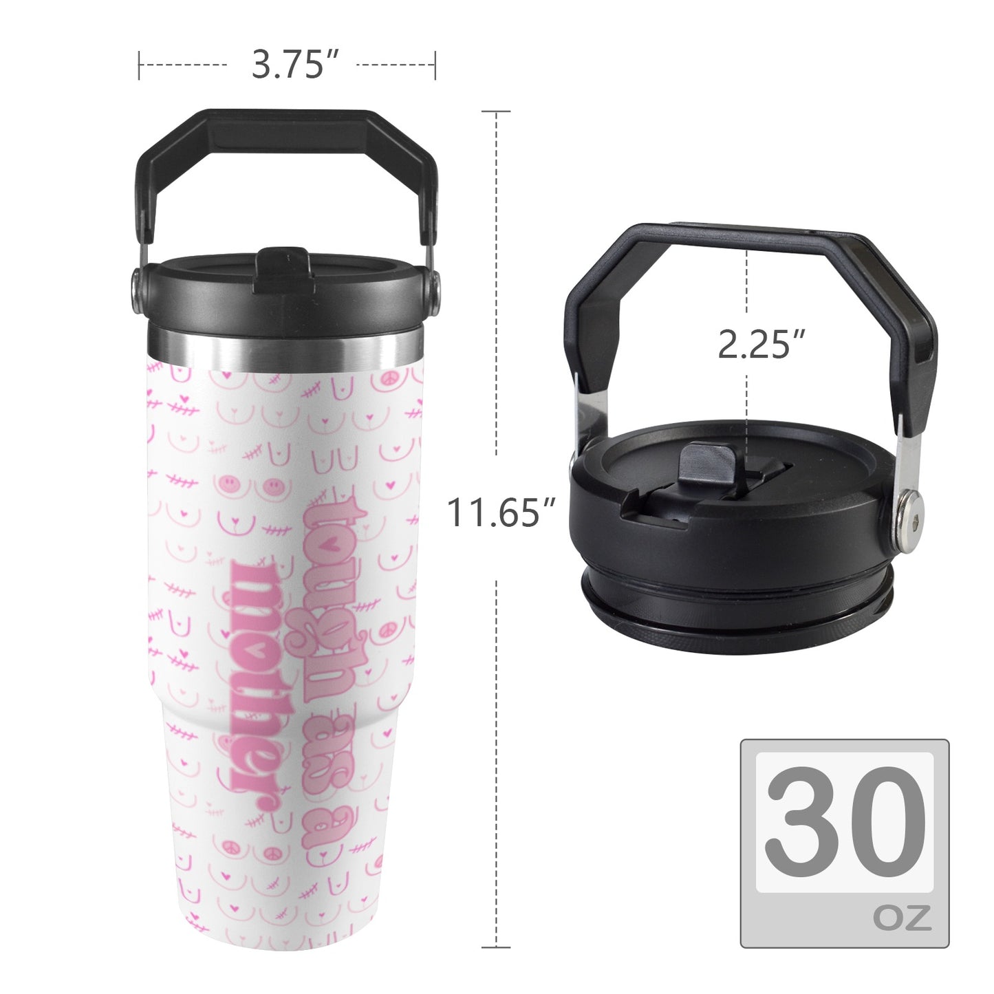 tough as a mother tumbler 30 oz.
