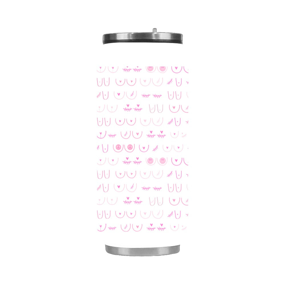 coffee tumbler stainless steel vacuum mug (13.7 OZ)