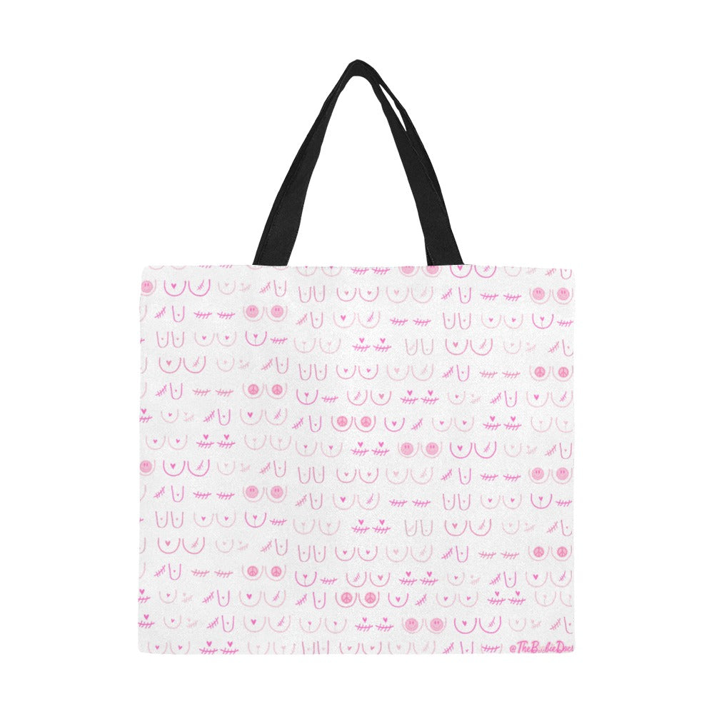 tough as a mother tote canvas tote