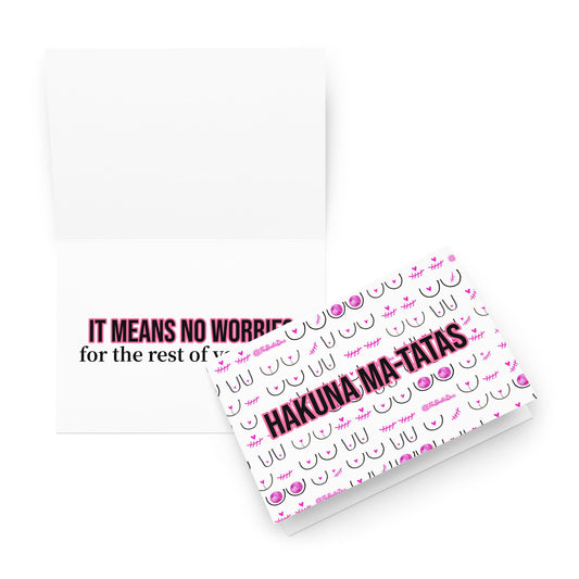 greeting card | hakuna ma-tatas