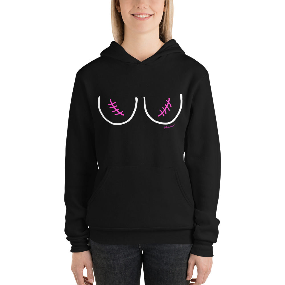 lumpectomy bilateral hoodie black