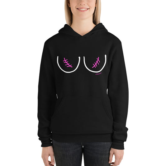 lumpectomy bilateral hoodie black