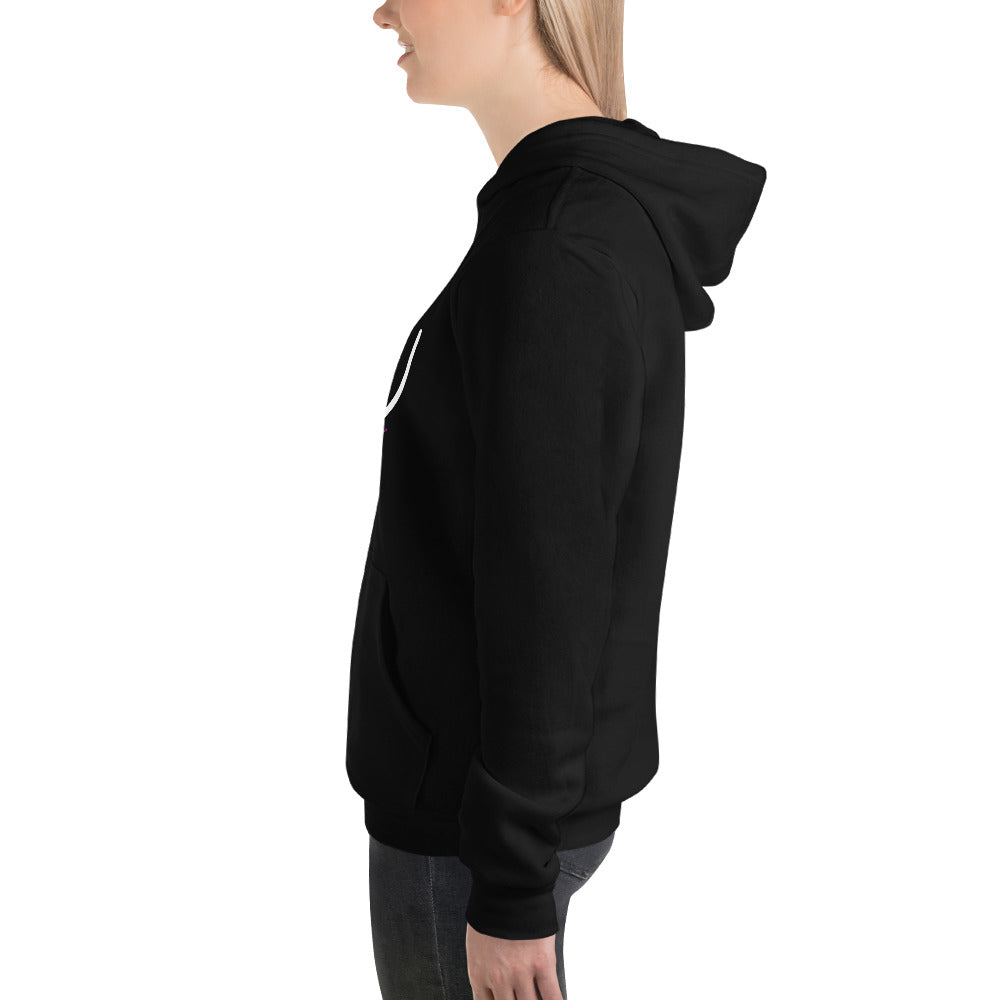 boobies hoodie black