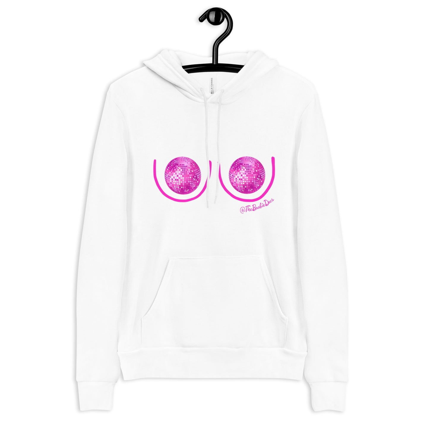 disco tits hoodie