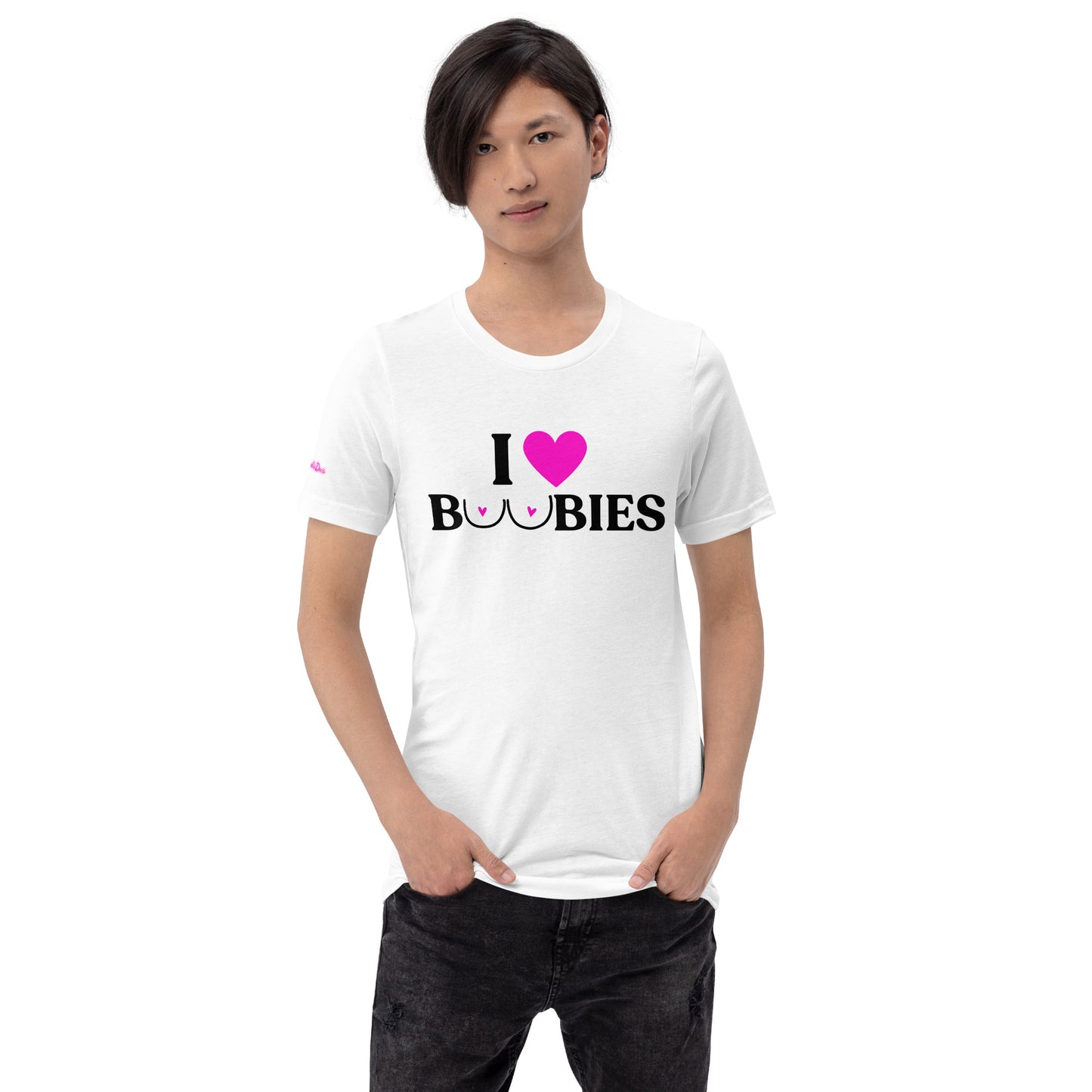 i 🩷 boobies t-shirt